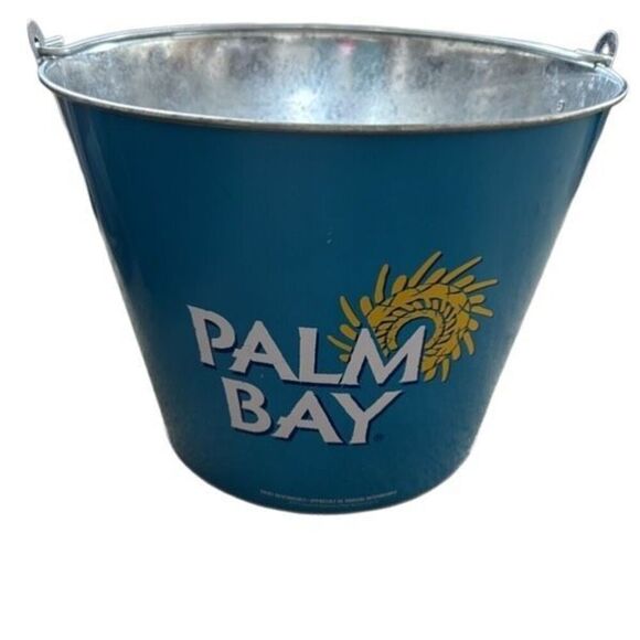 Palm Bay Alcoholic Beverage Metal Ice Bucket - Picture 3 of 7